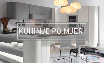 Meblo Trade izrađuje i vrhunske kuhinje po mjeri za opremu Vašeg apartmana