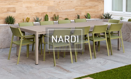Nardi - talijanska tvornica izuzetno otpornog vrtnog namještaja - opremite svoj vrt ili terasu u Meblo Tradeu