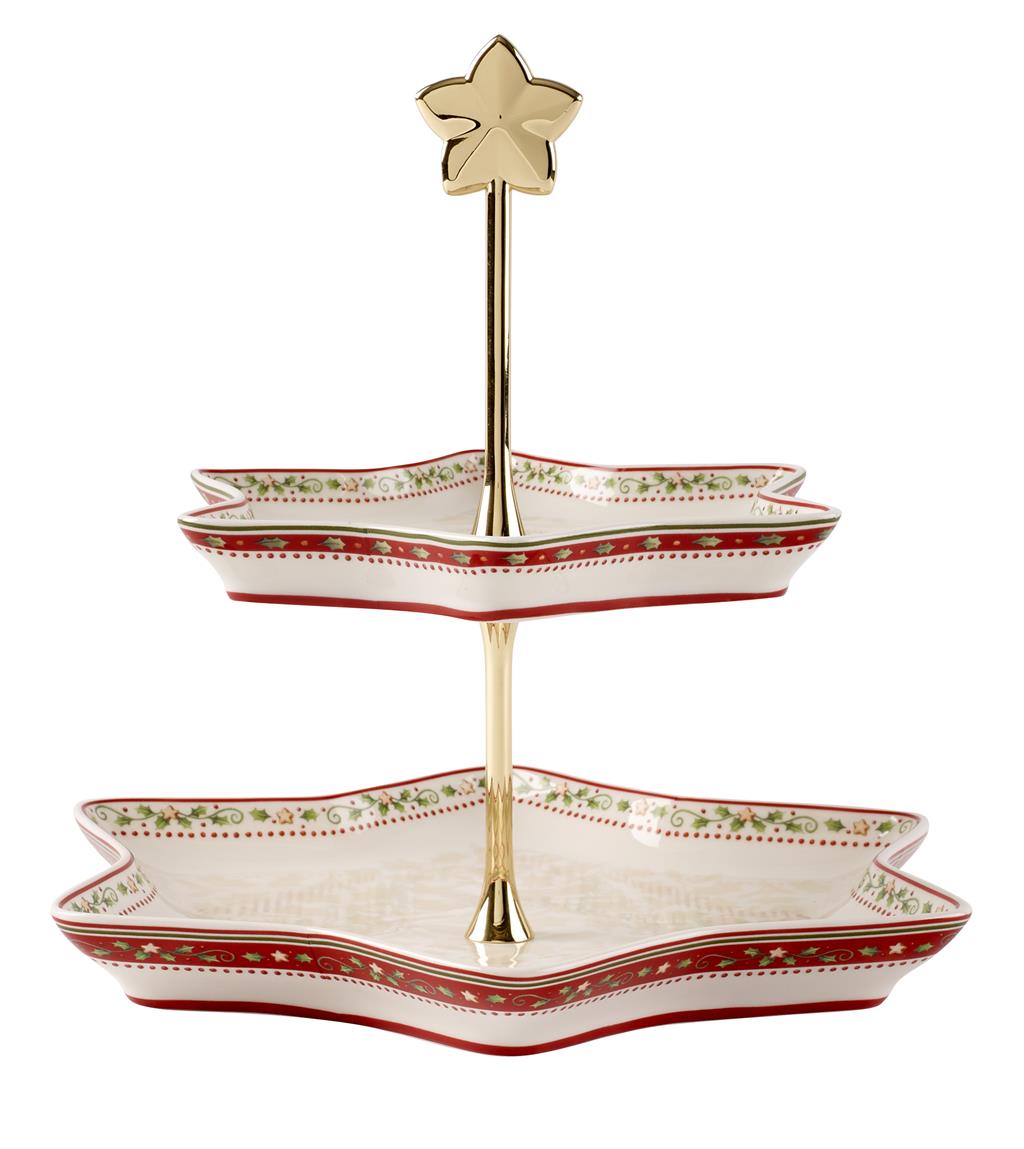 Winter Bakery Delight etažer - zvijezda