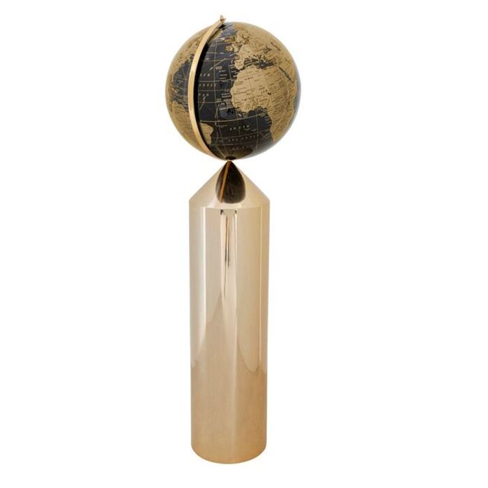 Ukrasna figura Globe Top gold h132 cm