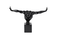 Ukrasna figura Athlet crna small