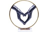 Ukrasna Figura Elements Heart Hand