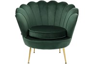 Fotelja Water Lily Dark Green