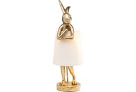 Stolna lampa Animal Rabbit gold/white 68 cm