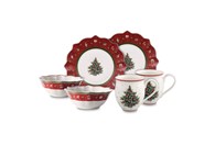 Toys Delight set za doručak, crveni (6 kom)