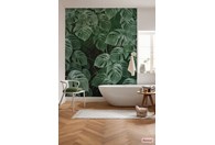 Tapeta Monstera on Marble P035-VD2