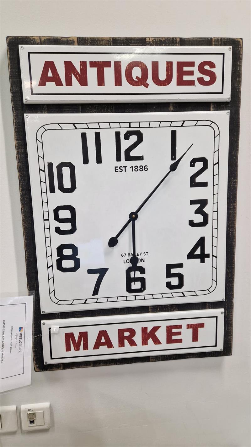 Zidni sat Antique Market - OUTLET