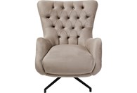 Naslonjač Bellissima Velvet Taupe