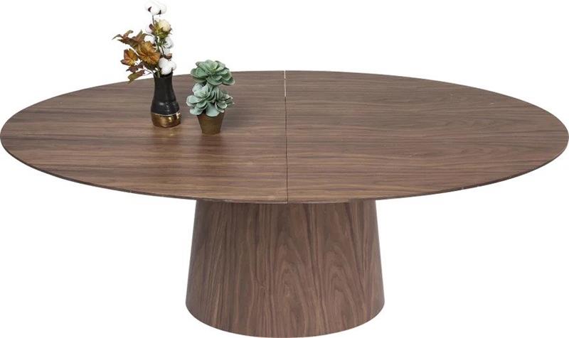 Stol Benvenuto Walnut round na razvlačenje