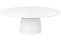 Stol Benvenuto White round na razvlačenje