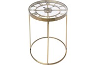 Pomoćni stolić Roman Brass Gold D42 cm