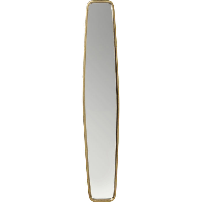 Ogledalo Clip Brass 177x32 cm