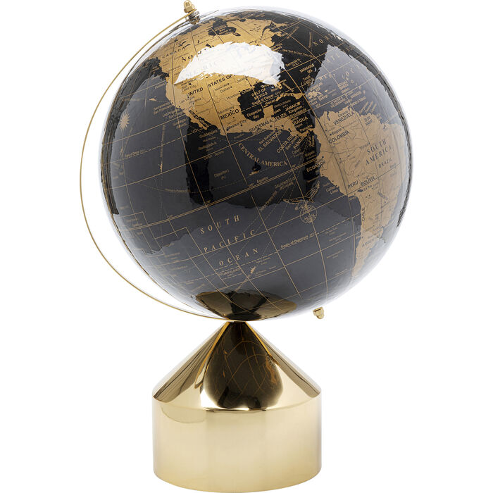Ukrasna figura Globe Top gold