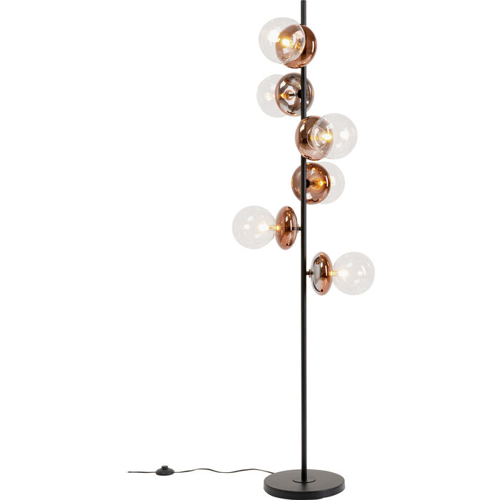 Podna Lampa Double Bubble Copper 165cm