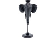 Svijećnjak Elephant head Black 49cm
