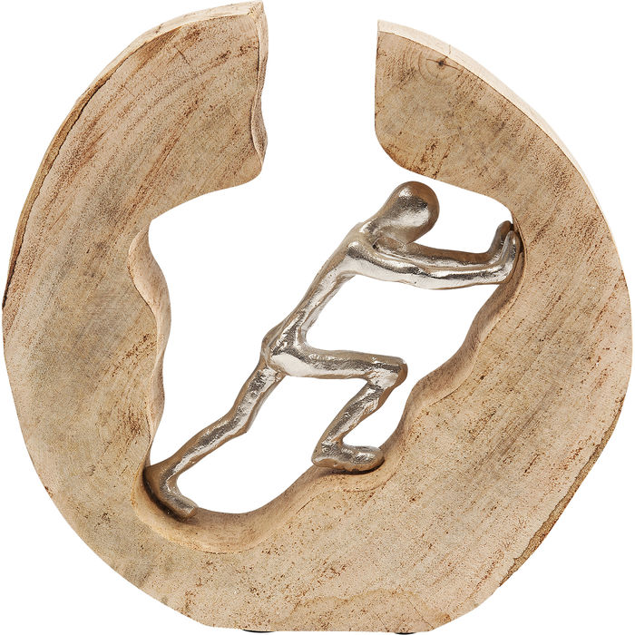 Ukrasna figura Man In Log
