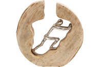 Ukrasna figura Man In Log