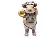 Ukrasna figura Pig Musician