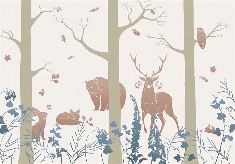 Foto tapeta Forest Animals