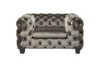 Fotelja Desire Velvet Khaki