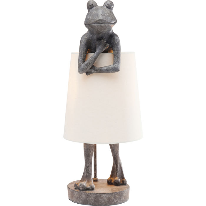 Stolna Lampa Animal Frog Grey