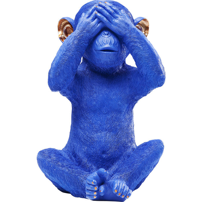 Kasica Monkey Mizaru Blue