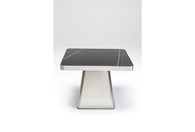 Klupski stolić Miler Silver 60x60