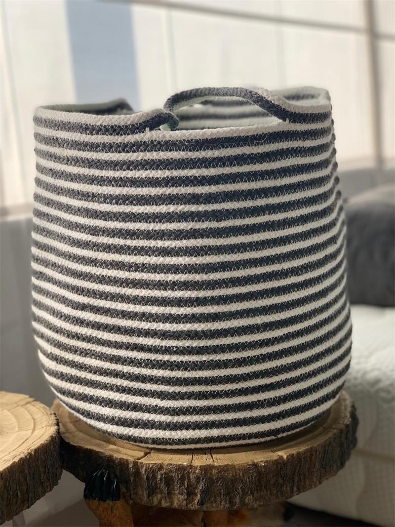 Košara 02 bijelo plava 30x30