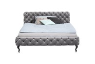 Krevet Desire Velvet Silver Grey