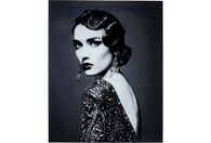 Slika Glass Beauty Lady 150x120 cm