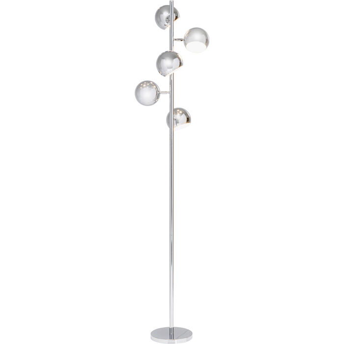 Podna lampa Calotta Chrome 5-Lite