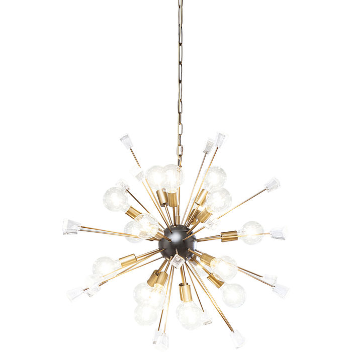Viseća Lampa Crystal Bomb Brass