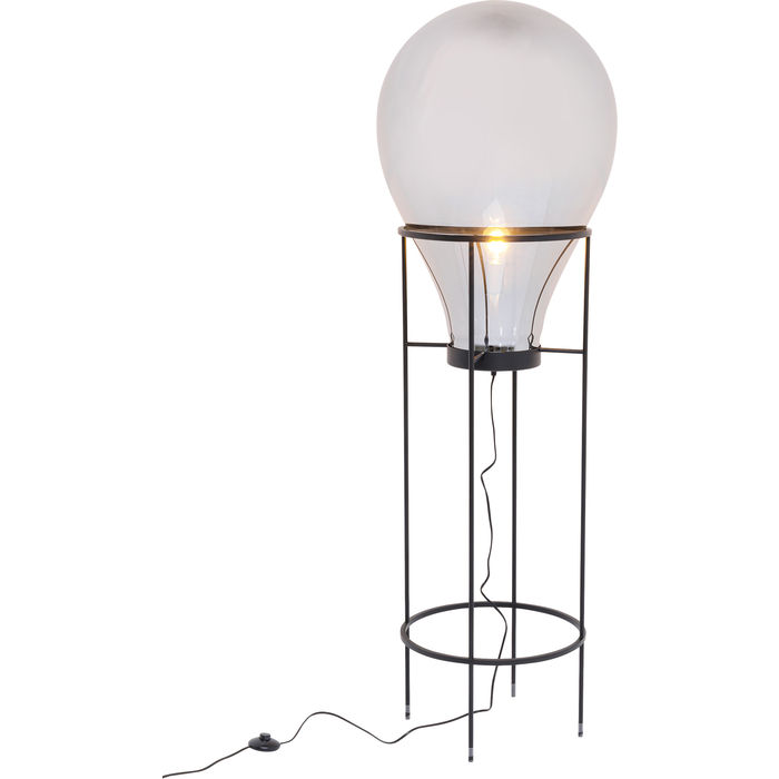 Podna lampa Pear Frame Black 158 cm