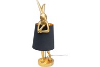 Stolna lampa Animal Rabbit gold/black 68 cm