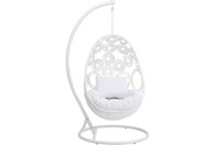 Ljuljačka na stalku Ibiza White