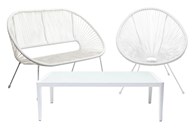 Vrtni set Acapulco Mono White