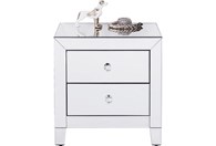 Noćni ormarić Luxury 2 ladice