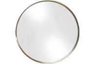 Ogledalo Curve Round Brass D60cm