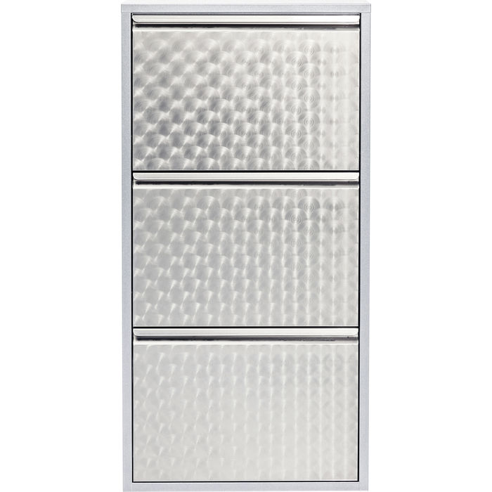 Ormarić za cipele Caruso 3 Silver Brushed