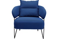 Fotelja s Rukonaslonom Peppo Blue