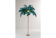 Podna Lampa Feather Palm Green