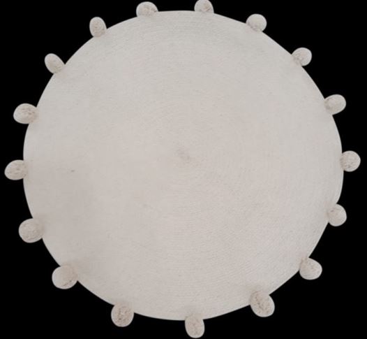 Podna prostirka Pompon ecru