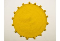 Podna prostirka Pompon žuta