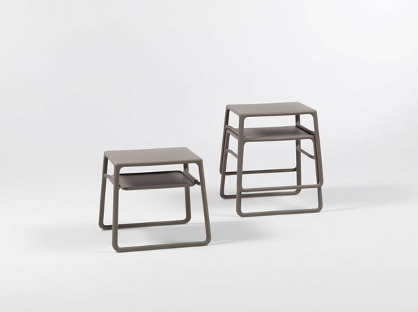 Stolić za terasu Pop Antracit (3/set)