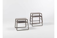 Stolić za terasu Pop Antracit (3/set)