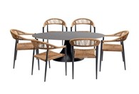 Vrtni set Palma Possibilita 220cm Nature (7/set)