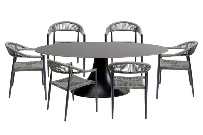 Vrtni set Palma Possibilita 220cm Grey