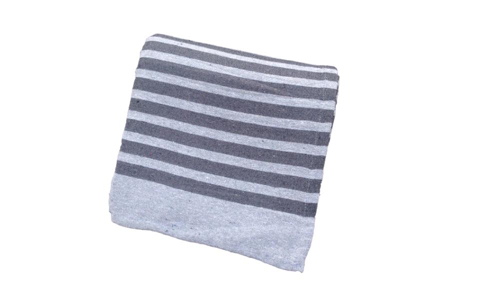 Prekrivač Stripes sivi