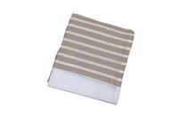 Prekrivač Stripes bijeli/bež