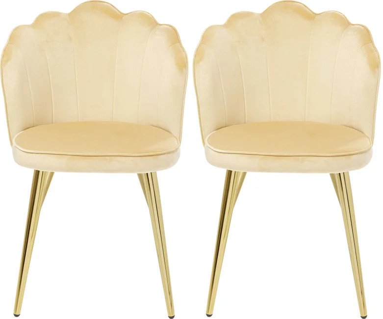 Stolica Princess Beige 2/SET